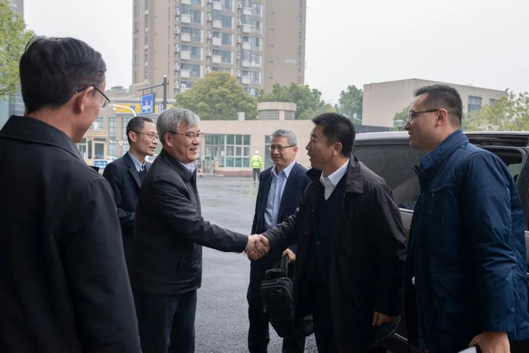 上海证券交易所总经理蔡建春一行来访澳门博彩官方网站平台技术
