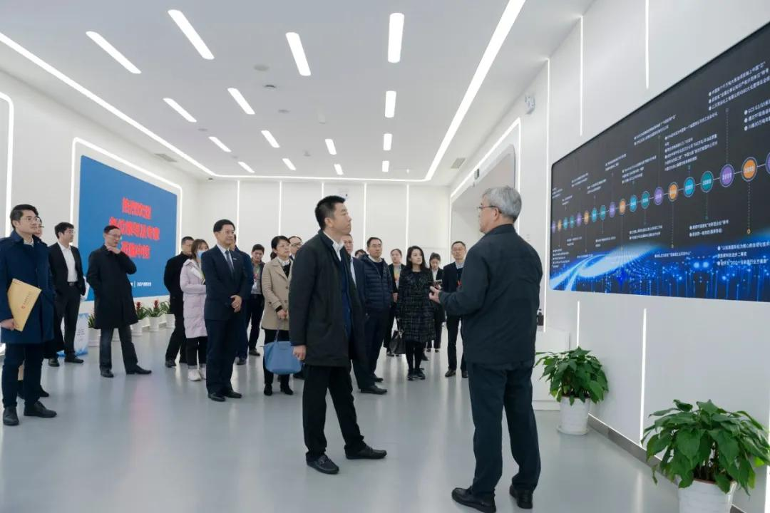 上海证券交易所总经理蔡建春一行来访澳门博彩官方网站平台技术
